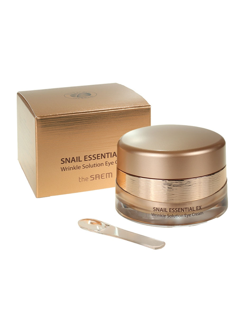 Купить Крем для глаз антивозрастной THE SAEM Snail Essential EX Wrinkle Solution Eye Cream 30 мл