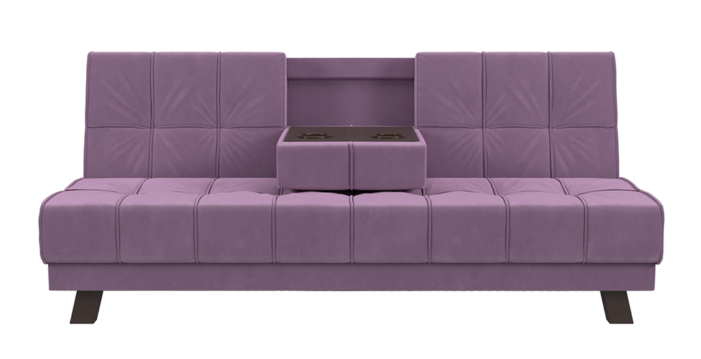 

Диван-кровать 4Home Винсент, 188x85x88 см, Книжка, сиреневый, микровельвет, Винсент