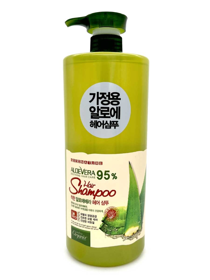 Шампунь Алоэ Вера Витамины и Микроэлементы White Organia Natural Aloe Vera Shampoo,1500 мл