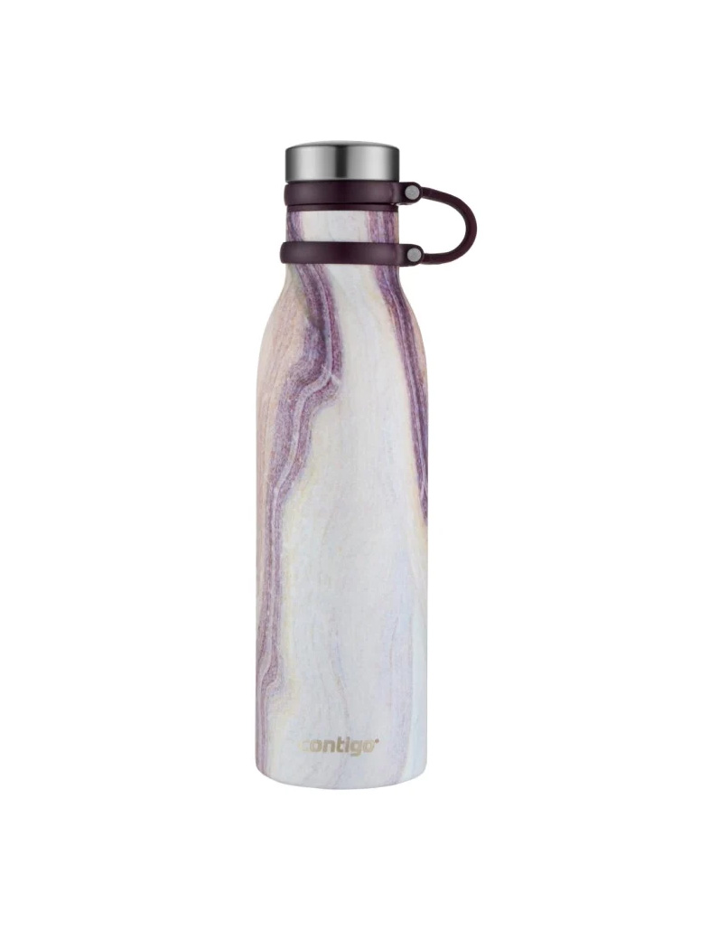 фото Термос contigo matterhorn couture 0.59л. белый/фиолетовый (2104547)