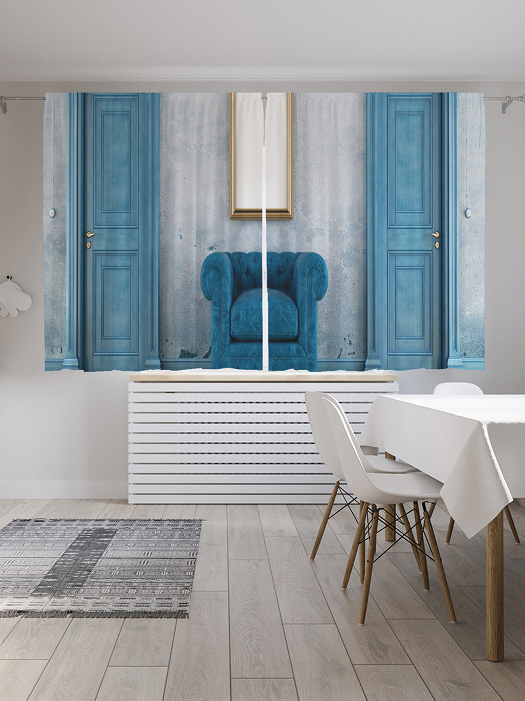 

Шторы с фотопечатью "Эксклюзивное кресло" из сатена, 290х180 см