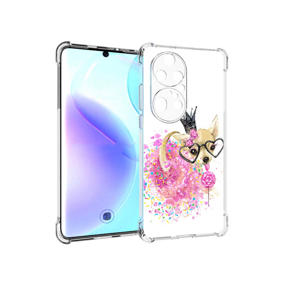 

Чехол MyPads Tocco для Huawei P50 Pro сладкая принцесса, Прозрачный, Tocco