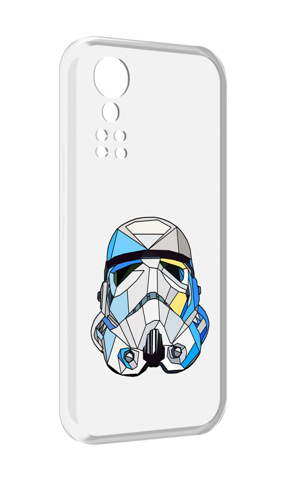 

Чехол MyPads star wars дарт вейдер для ZTE Axon 30 5G / Axon 30S, Прозрачный, Tocco