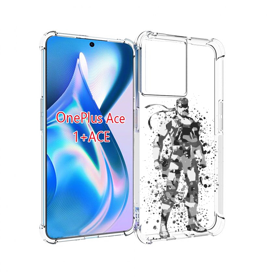 

Чехол MyPads Metal Gear Solid Snakes для OnePlus Ace, Прозрачный, Tocco