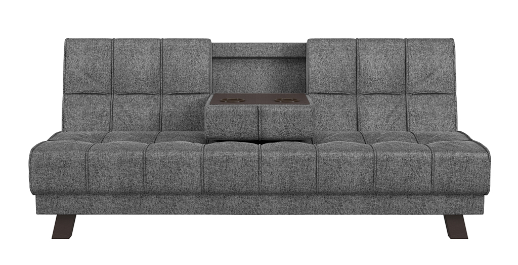 

Диван-кровать 4Home Винсент, 188x85x88 см, Книжка, серый, рогожка, Винсент