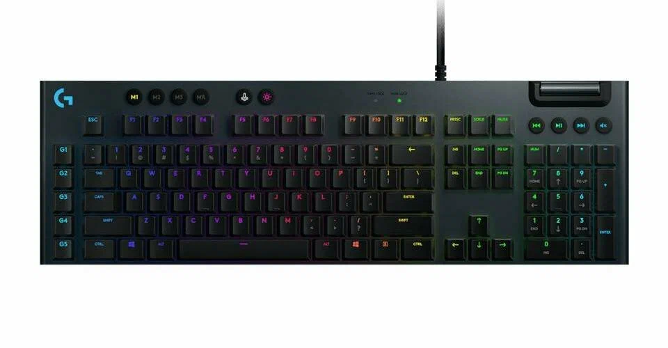 Проводная клавиатура Logitech G815 Linear черный (G815 Linear (русская раскладка))