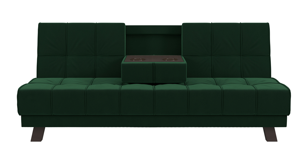 

Диван-кровать 4Home Винсент, 188x85x88 см, Книжка, зеленый, велюр, Винсент