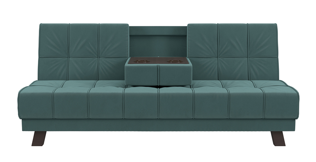 

Диван-кровать 4Home Винсент, 188x85x88 см, Книжка, бирюзовый, велюр, Винсент
