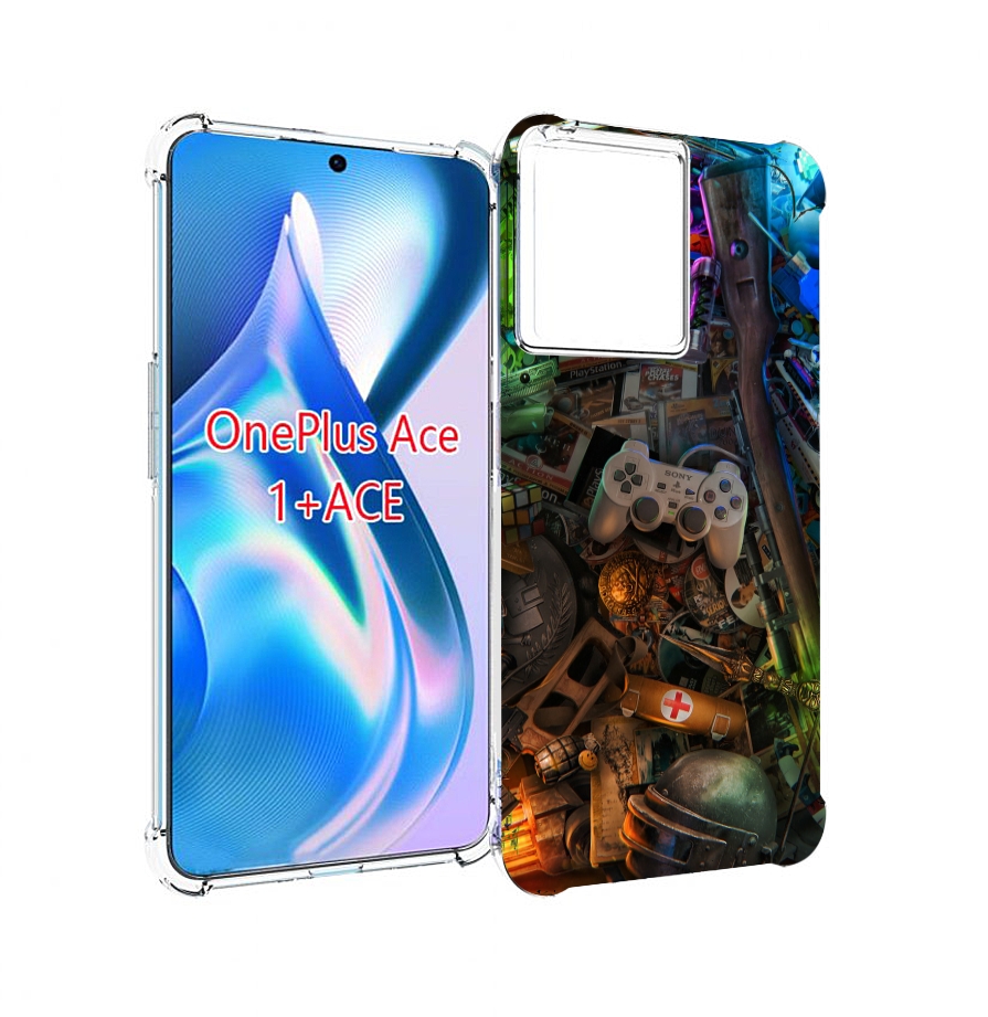 

Чехол MyPads JlaMBcPa6eM для OnePlus Ace, Прозрачный, Tocco