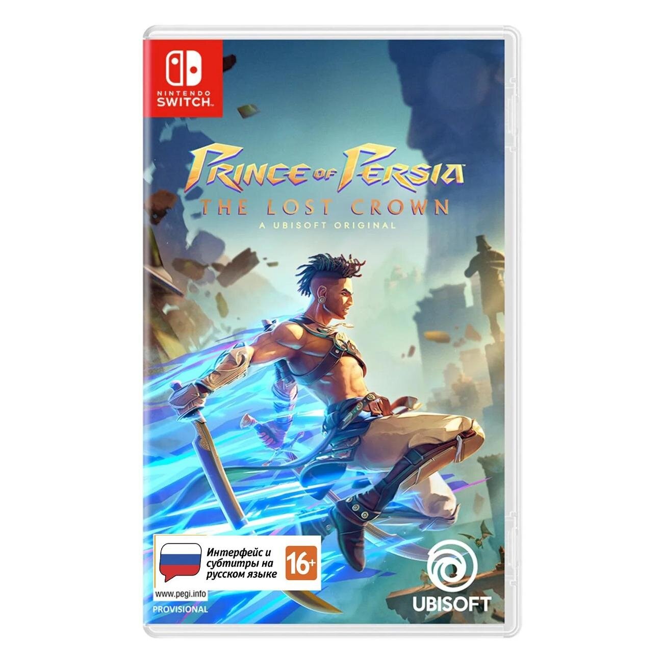 

Игра Prince of Persia: The Lost Crown Standard Edition (Nintendo Switch, русские субтитры), Prince of Persia: The Lost Crown Standard Edition