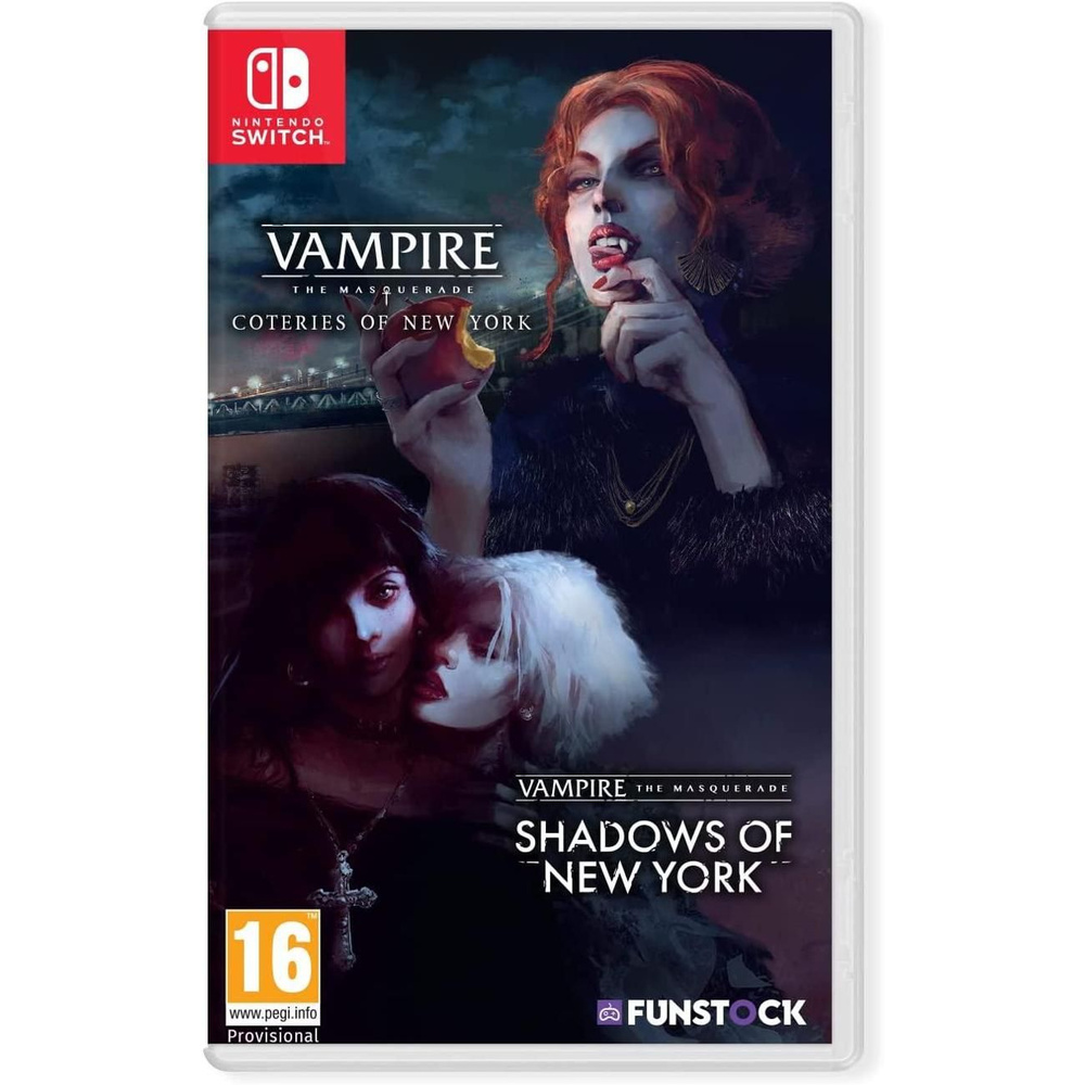 Игра Vampire The Masquerade Coteries Shadows of New York Nintendo на русском языке 3490₽