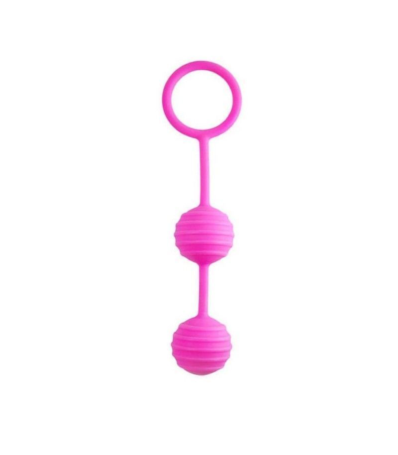 Шарики вагинальные Lovetoy Kegel ball розовые