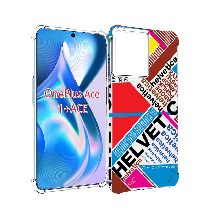 

Чехол MyPads HELVET для OnePlus Ace, Прозрачный, Tocco