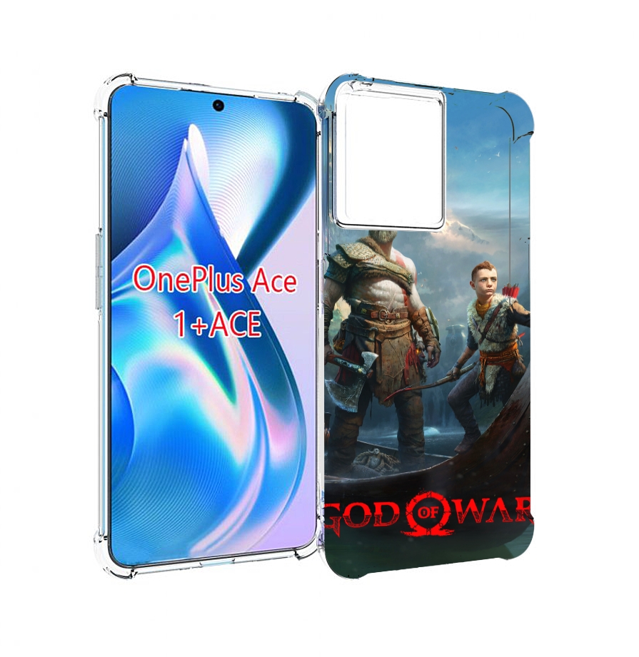

Чехол MyPads God Of War Кратос Атрей для OnePlus Ace, Прозрачный, Tocco