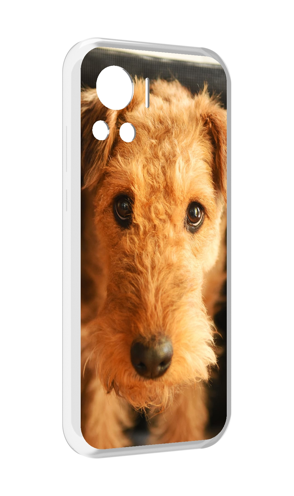 

Чехол MyPads эрдельтерьер для Motorola Edge 30 Ultra, Прозрачный, Tocco