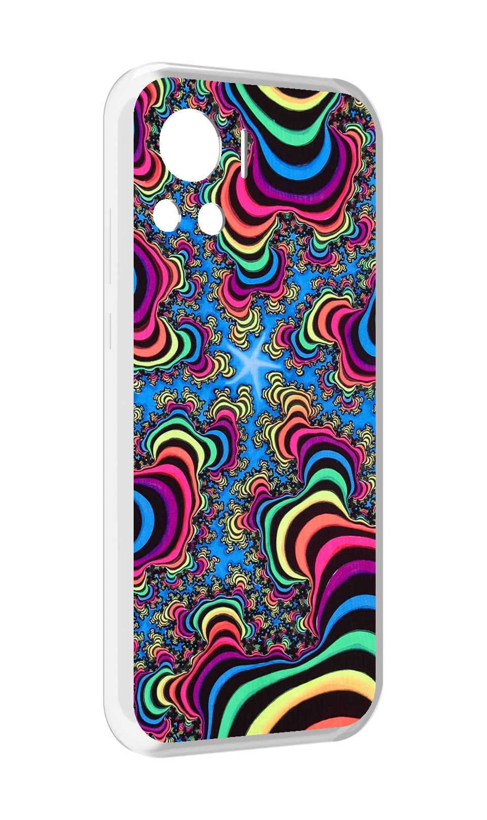 

Чехол MyPads щупальца иллюзия для Motorola Edge 30 Ultra, Прозрачный, Tocco