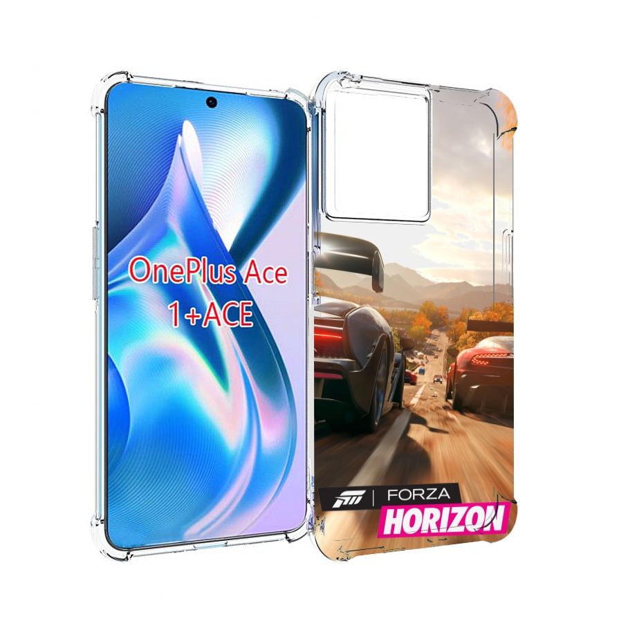 

Чехол MyPads Forza Horizon для OnePlus Ace, Прозрачный, Tocco