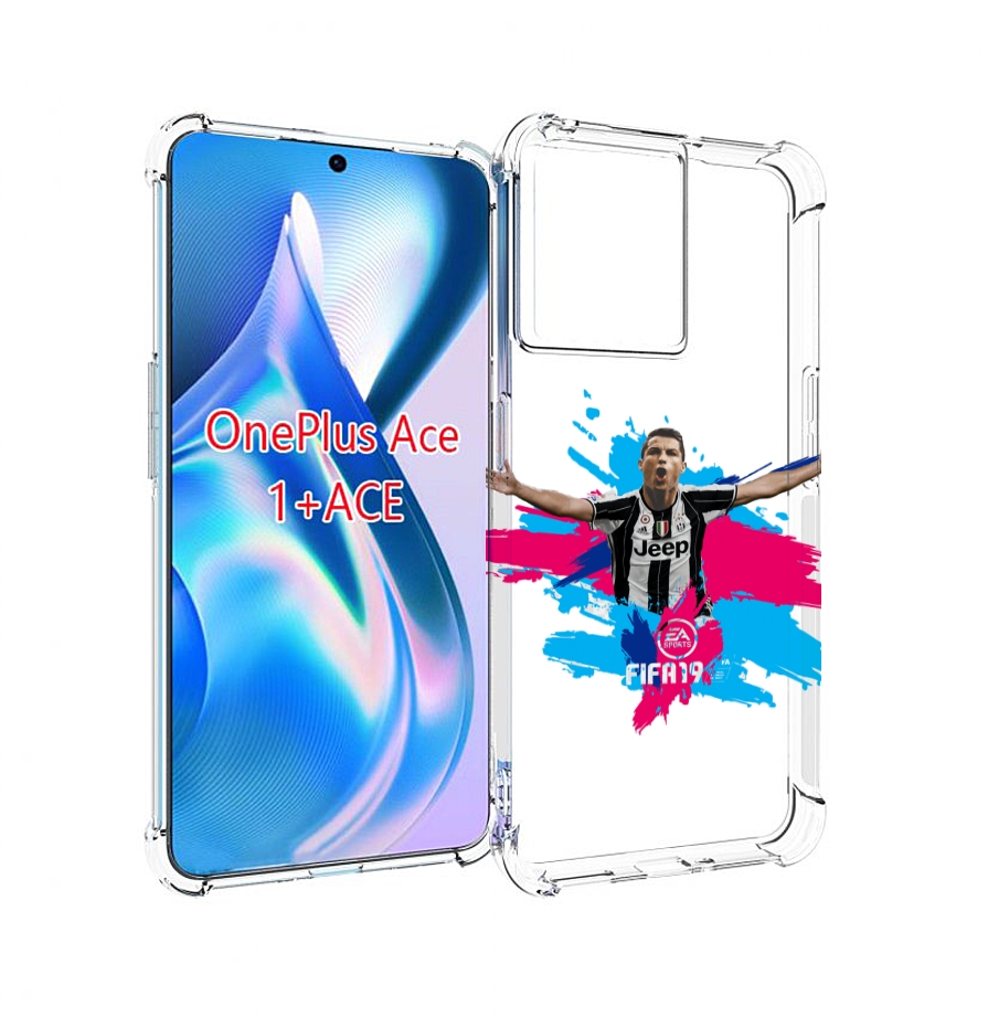 

Чехол MyPads Fifa-2019-2020-2021-2022 мужской для OnePlus Ace, Прозрачный, Tocco