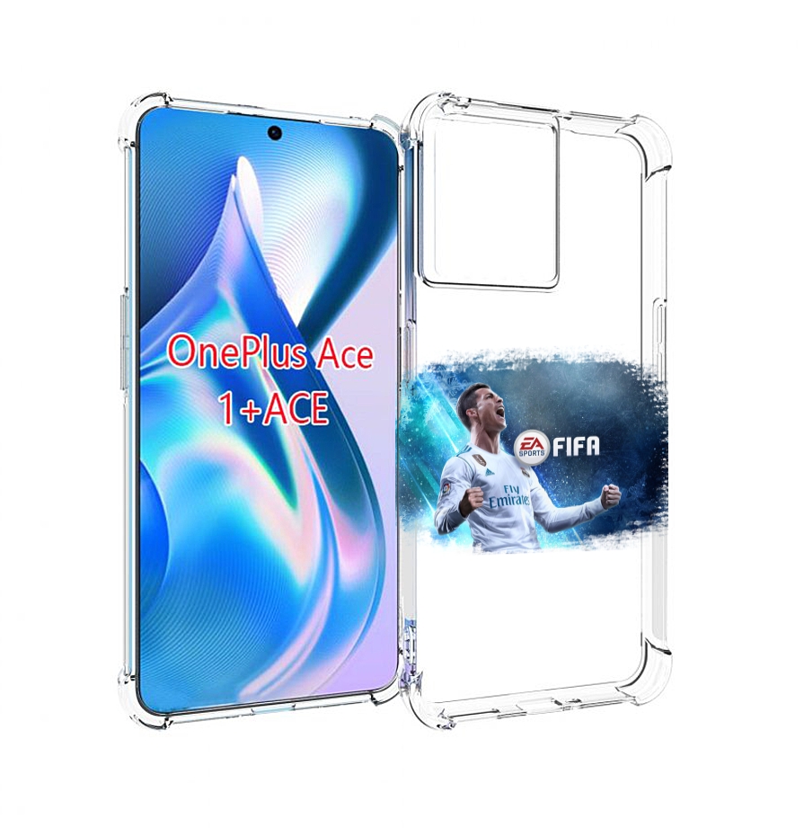 

Чехол MyPads FiFA логотип для OnePlus Ace, Прозрачный, Tocco