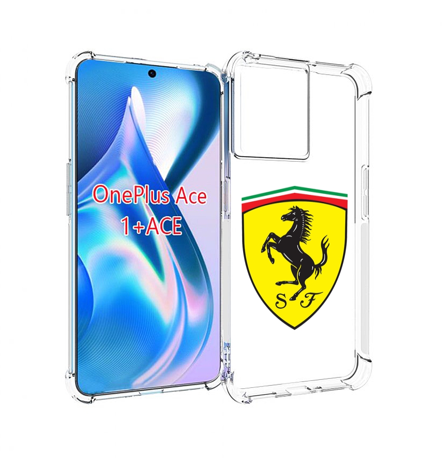 

Чехол MyPads Ferrari-3 мужской для OnePlus Ace, Прозрачный, Tocco