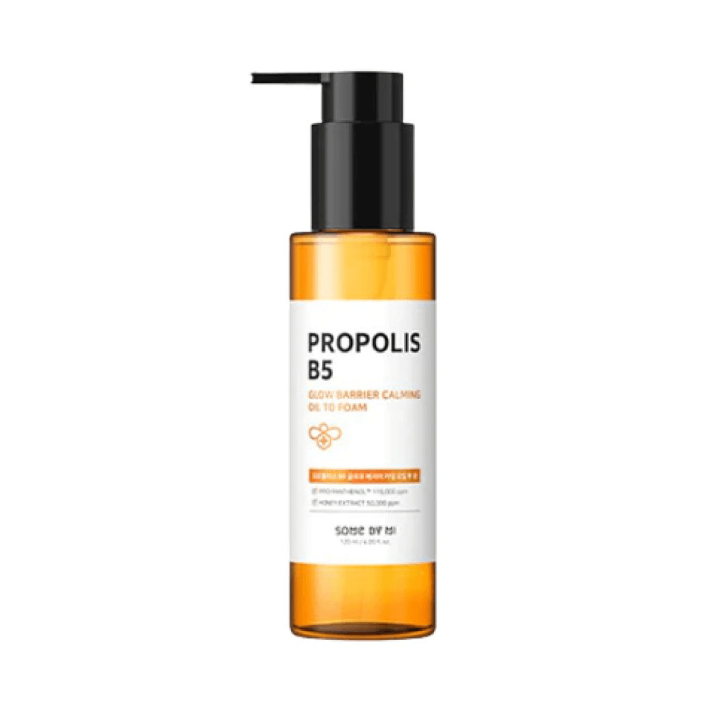 фото Масло-пенка some by mi propolis b5 glow barrier calming oil to foam 120 мл