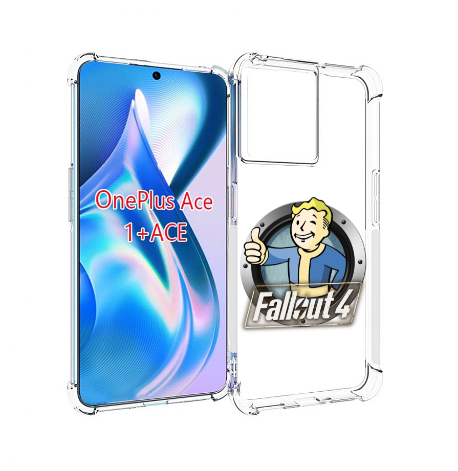 

Чехол MyPads Fallout-4 для OnePlus Ace, Прозрачный, Tocco