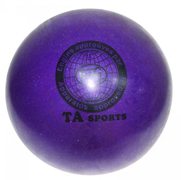 фото Мяч т12 фиолетовый, 15 см nobrand