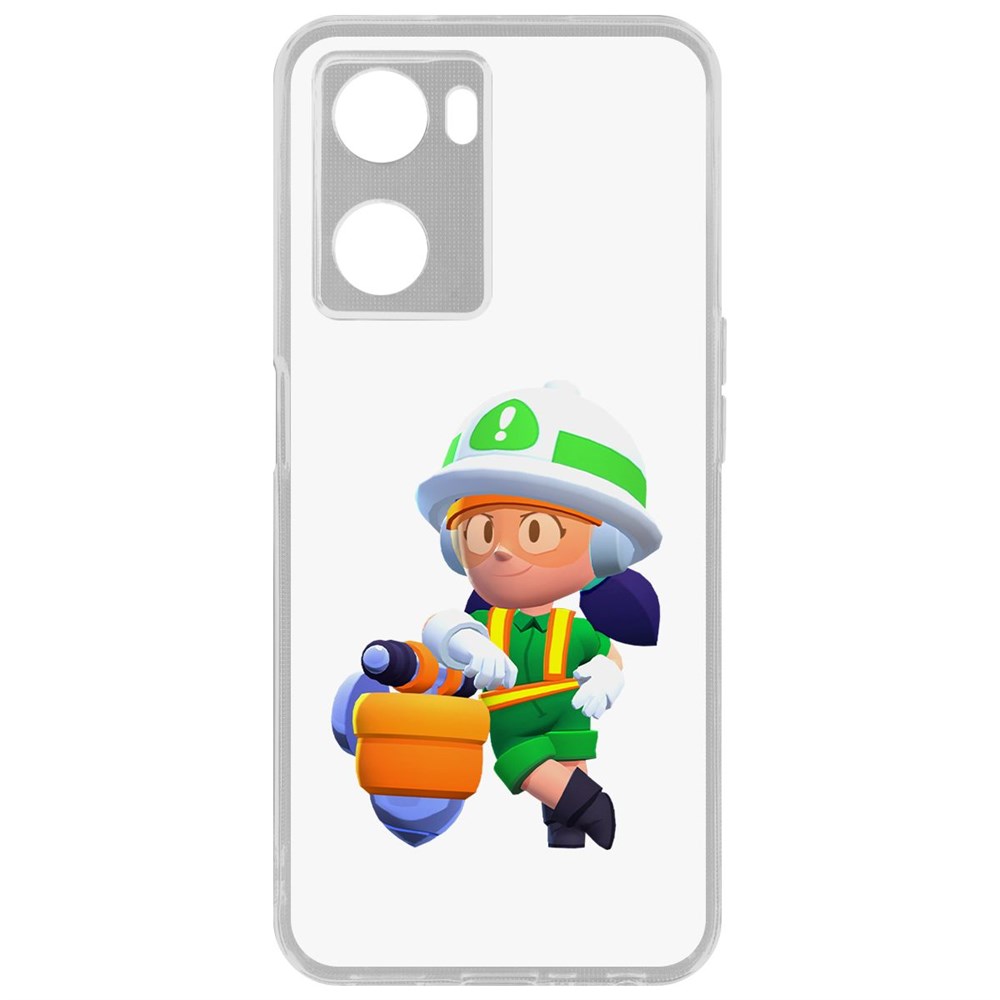 

Чехол Brawl Stars-Строительница Джеки для Oppo A57s