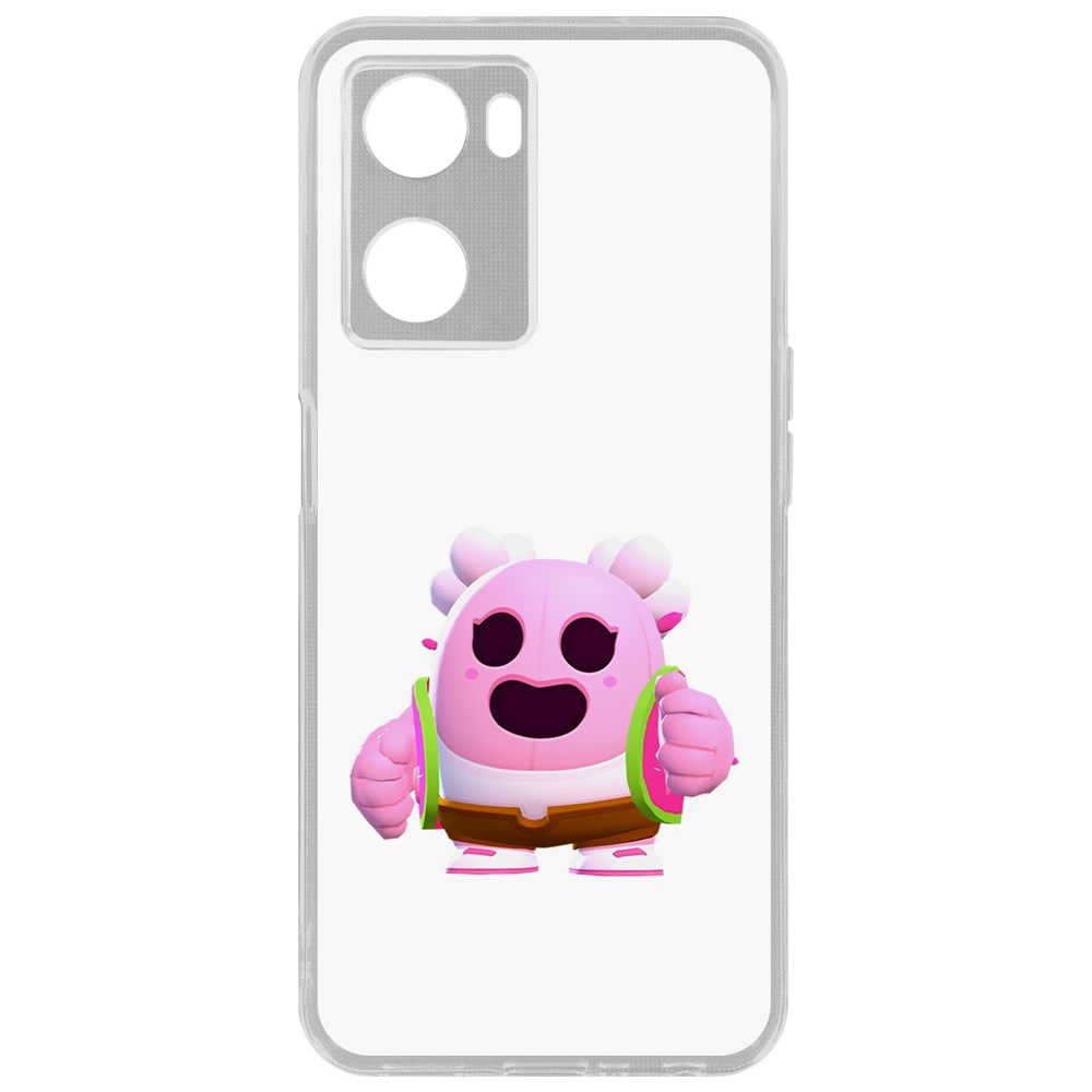 

Чехол Brawl Stars-Сакура Спайк для Oppo A57s, Прозрачный