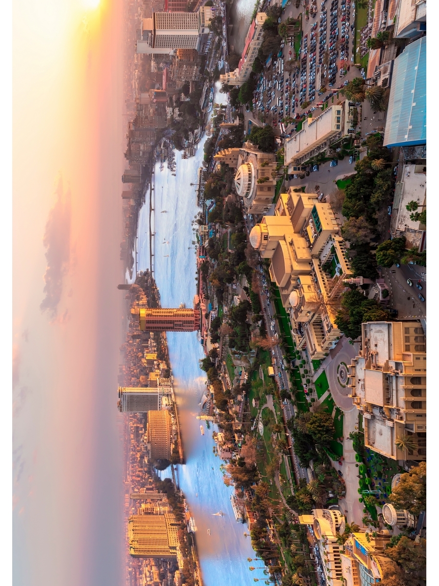 

Постер DRABS А2 Закат над Нилом Каир Египет