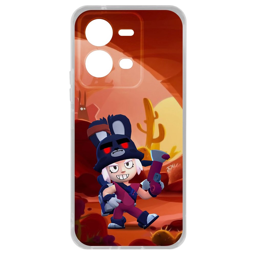 

Чехол Brawl Stars-Тёмная Зайка Пенни для Vivo V25