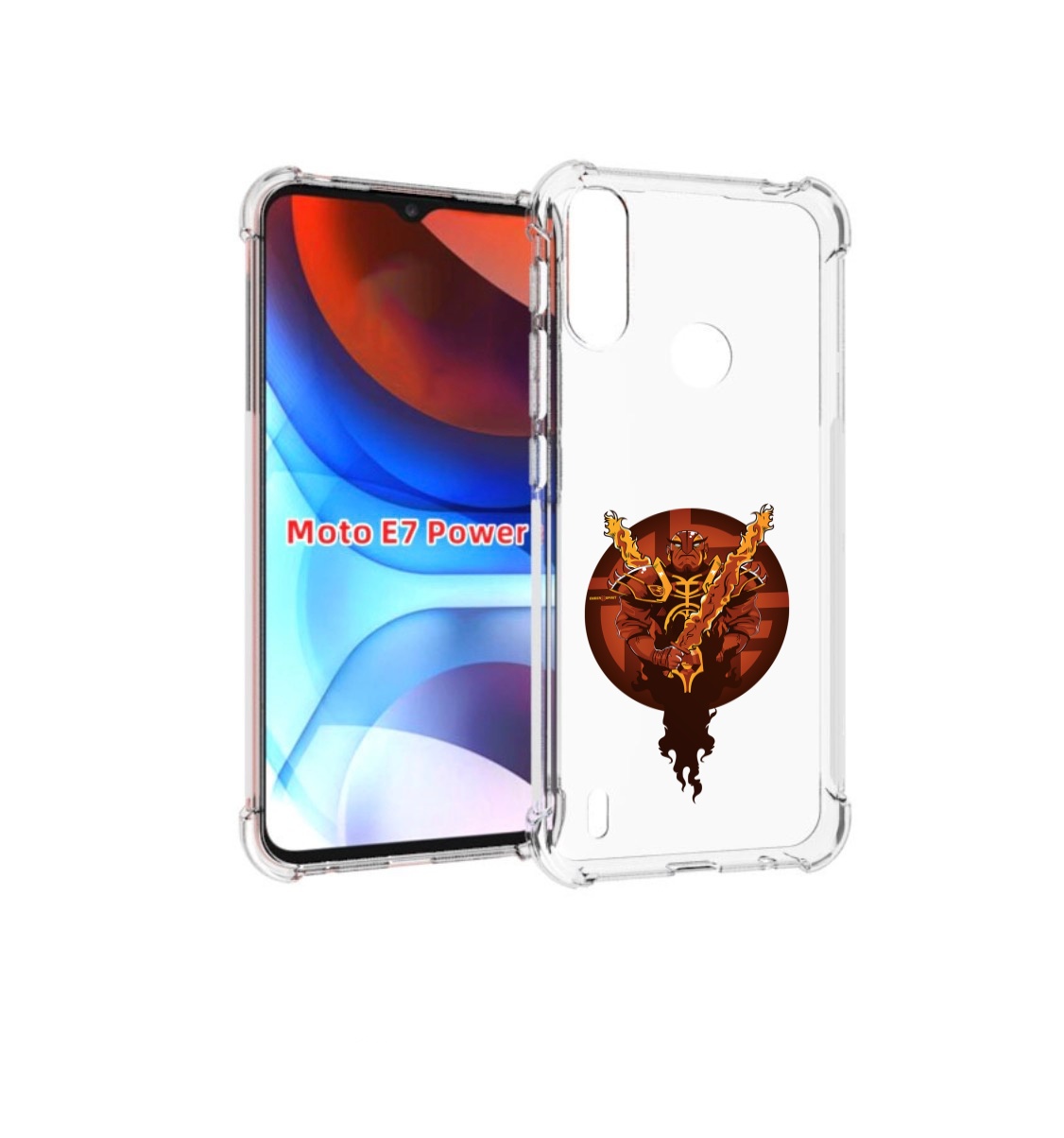 

Чехол MyPads ember spirit для Motorola Moto E7 Power, Прозрачный, Tocco