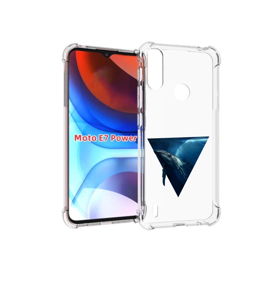 

Чехол MyPads 3D кит для Motorola Moto E7 Power, Прозрачный, Tocco