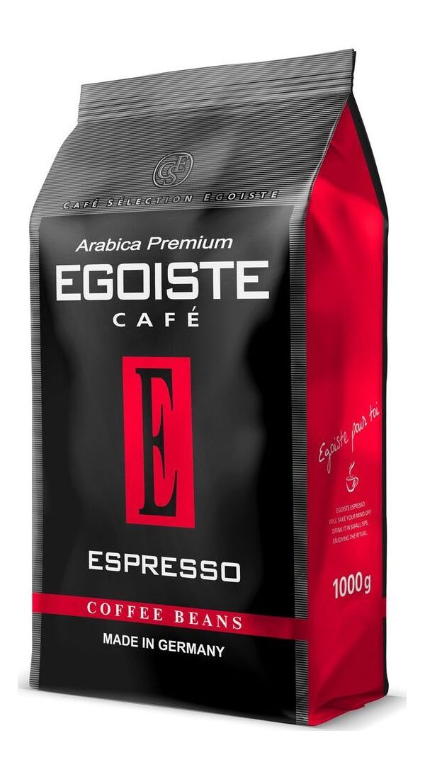 Кофе Egoiste Espresso в зернах 1 кг