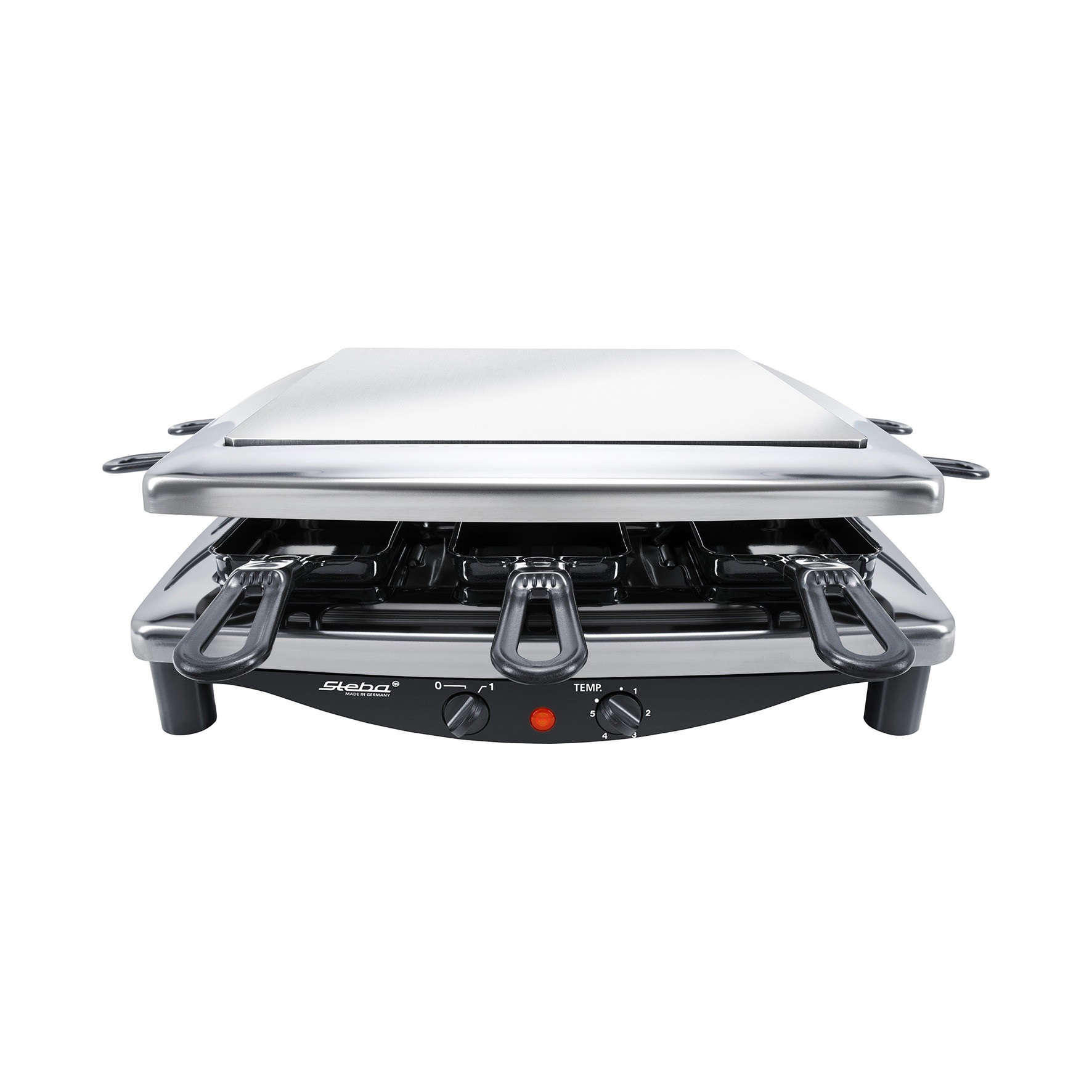 Раклетница Steba RC 7 Steel De Luxe гриль раклетница steba rc 3 raclette grill