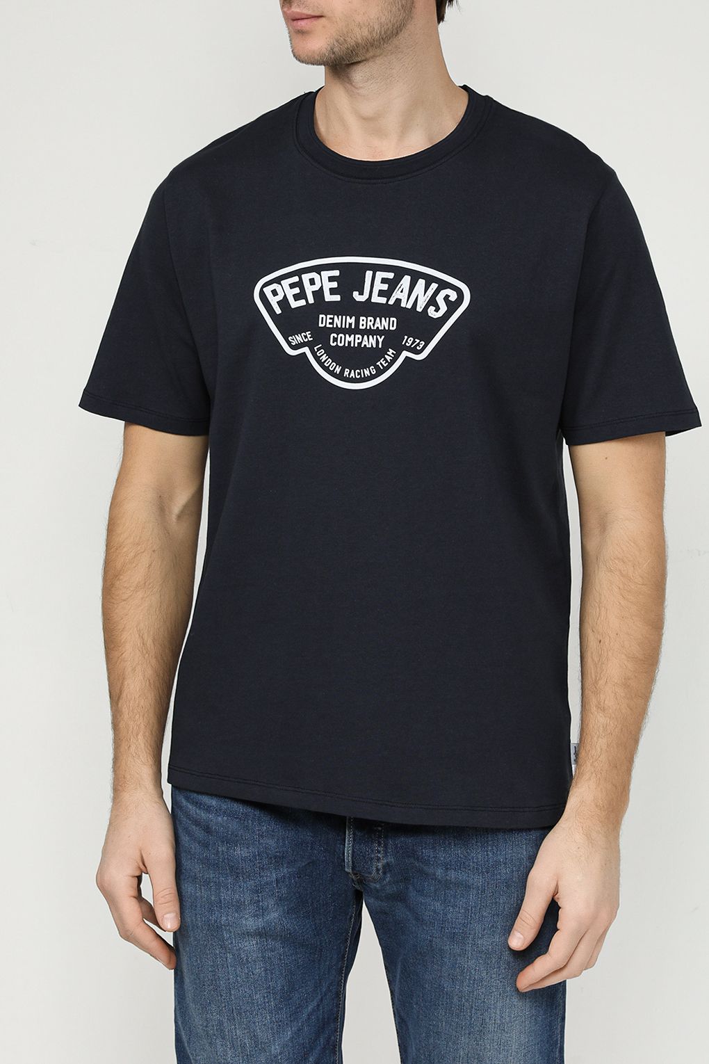 

Футболка мужская Pepe Jeans PM509381 синяя S, Синий, PM509381