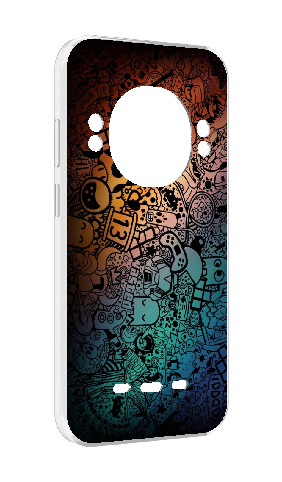 

Чехол MyPads стикеты в тени для UleFone Power Armor 16 Pro, Прозрачный, Tocco