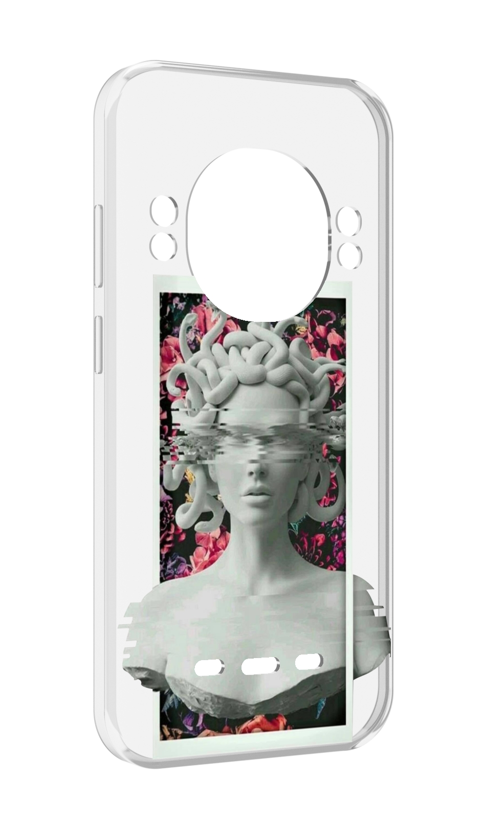 

Чехол MyPads статуя-медузы для UleFone Power Armor 16 Pro, Прозрачный, Tocco