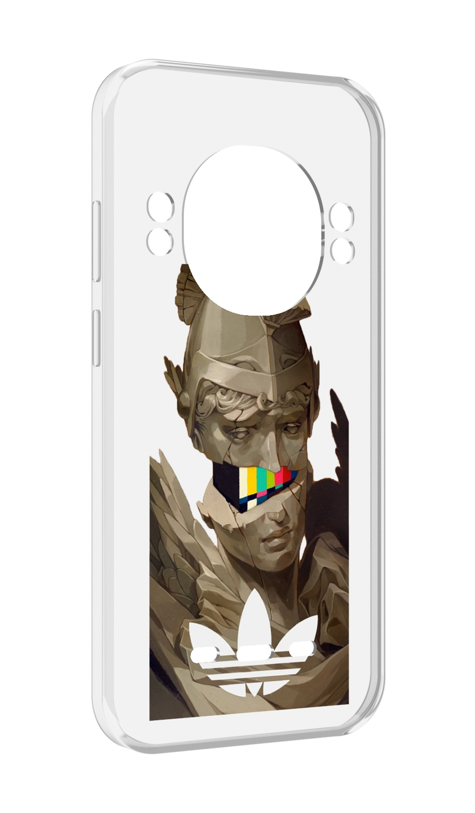 

Чехол MyPads статуя-адидас для UleFone Power Armor 16 Pro, Прозрачный, Tocco