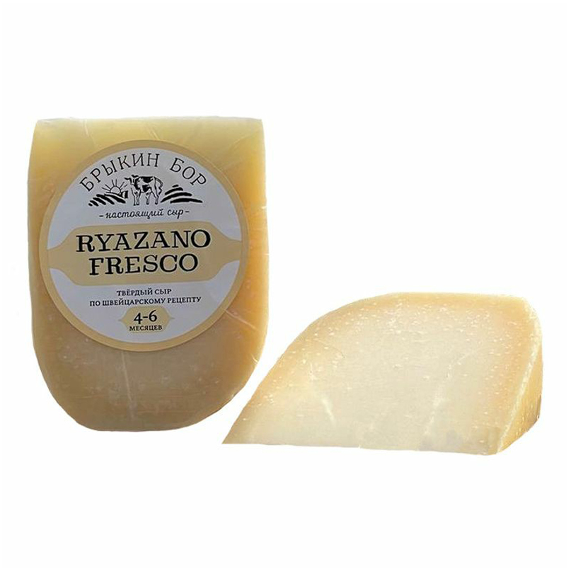 

Сыр твердый Брыкин Бор Ryazano Fresco 50% +-1 кг