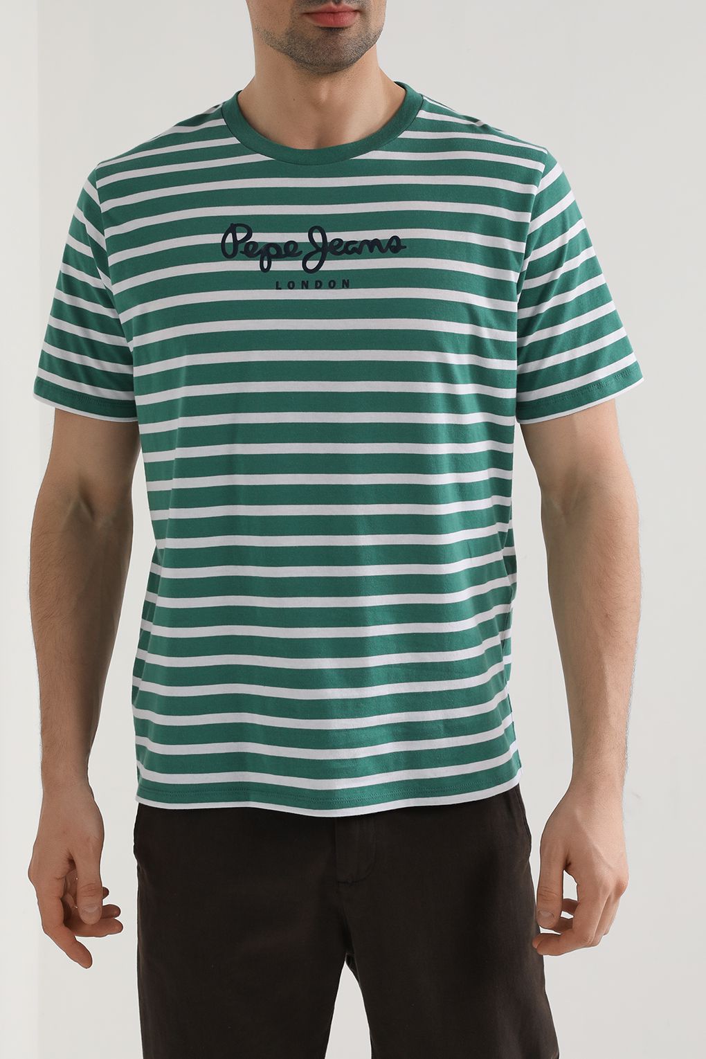 

Футболка мужская Pepe Jeans PM509407 зеленая M, Зеленый, PM509407