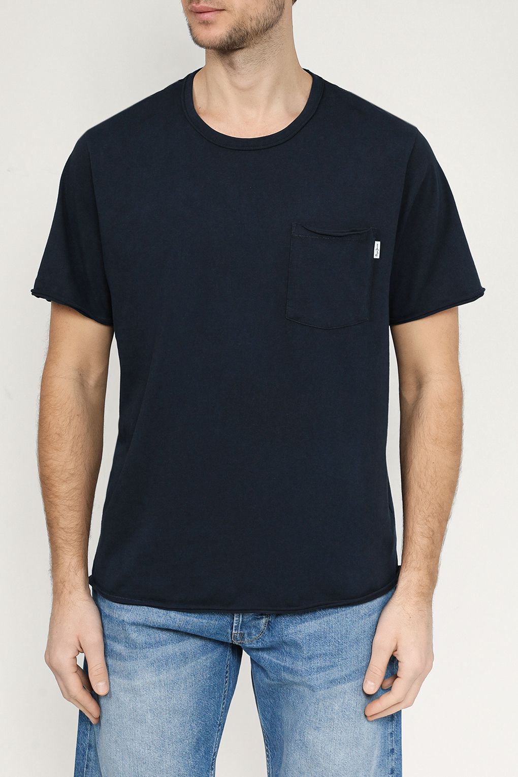 

Футболка мужская Pepe Jeans PM509392 синяя L, Синий, PM509392