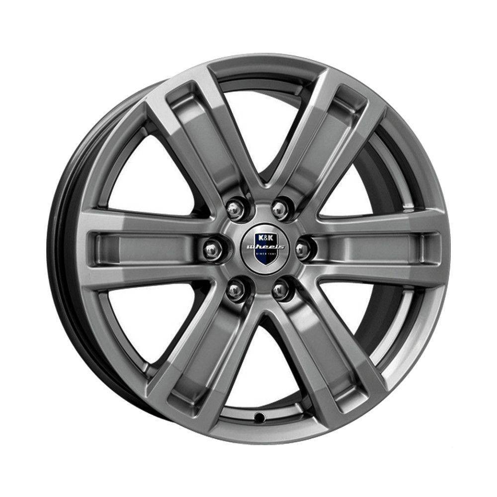 

Колесный диск K&K R7-Рольф оригинал (КС456) (DPl) 7.5xR17 ET25 6*139.7 D106.1, Серый