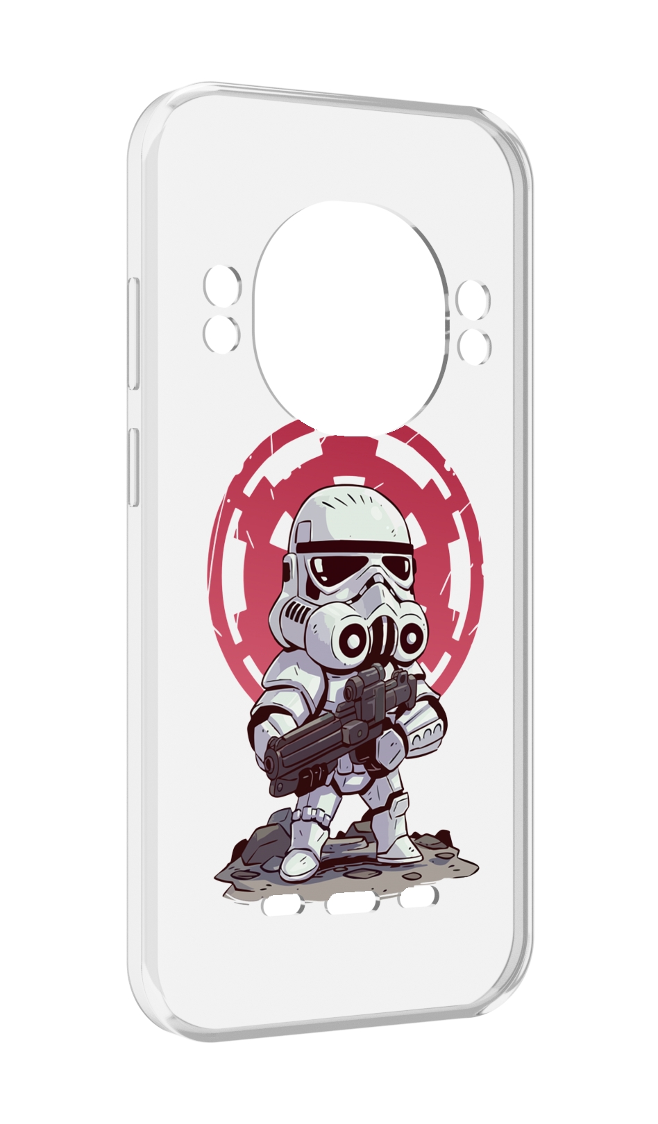 

Чехол MyPads солдат-из-старварс для UleFone Power Armor 16 Pro, Прозрачный, Tocco