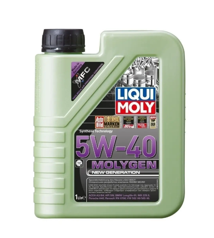 

Моторное масло LIQUI MOLY Molygen New Generation 5W40 1л