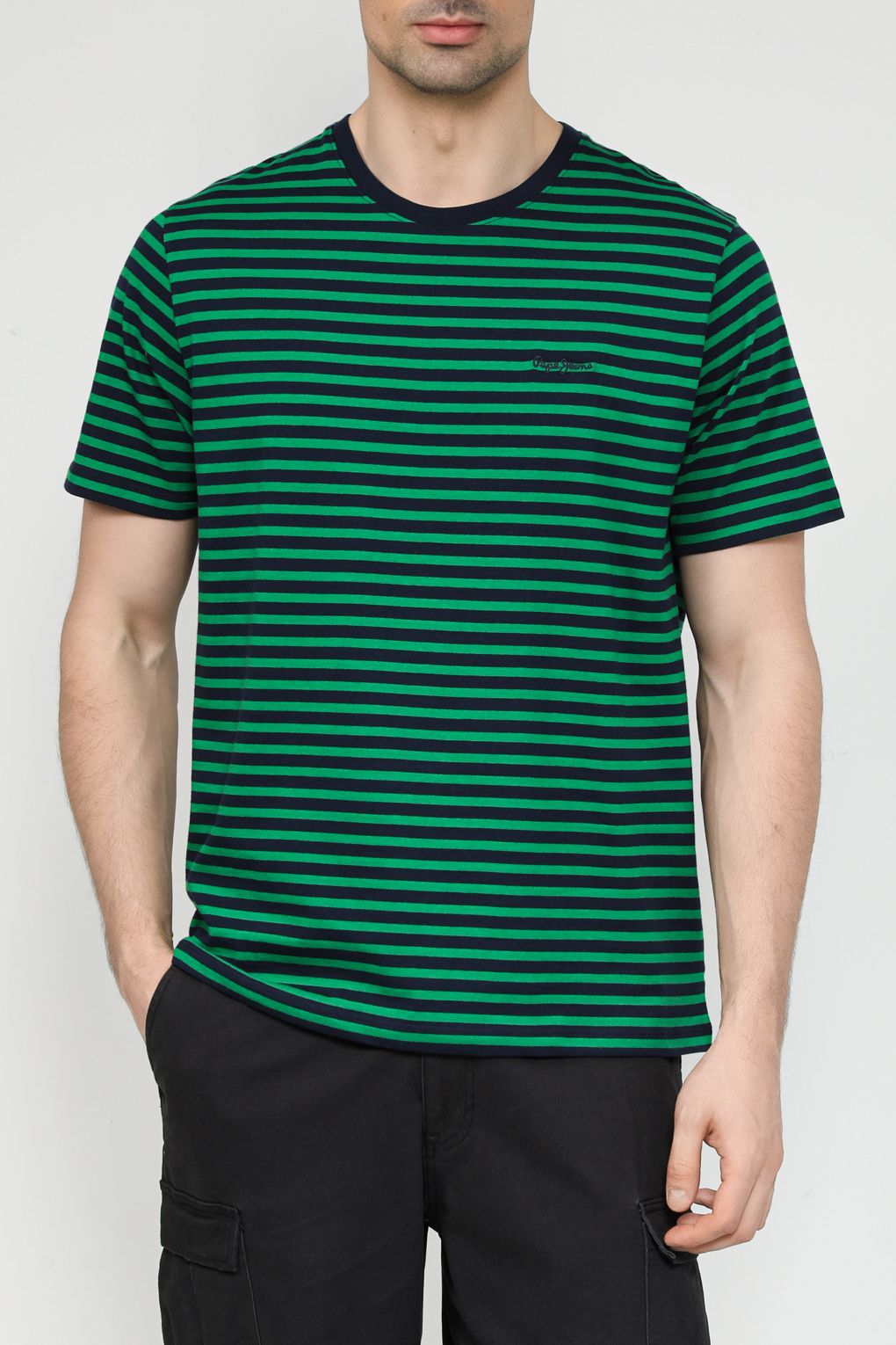 

Футболка мужская Pepe Jeans PM509391 синяя S, Синий, PM509391
