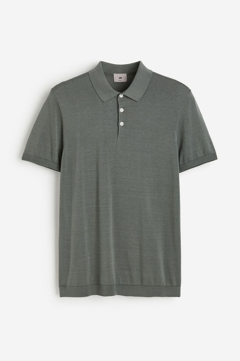 

Футболка мужская H&M 1203468 серая M, Серый, 1203468