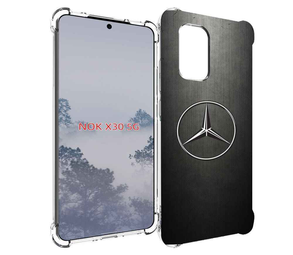 

Чехол MyPads mercedes мерседес 3 мужской для Nokia X30 5G, Tocco
