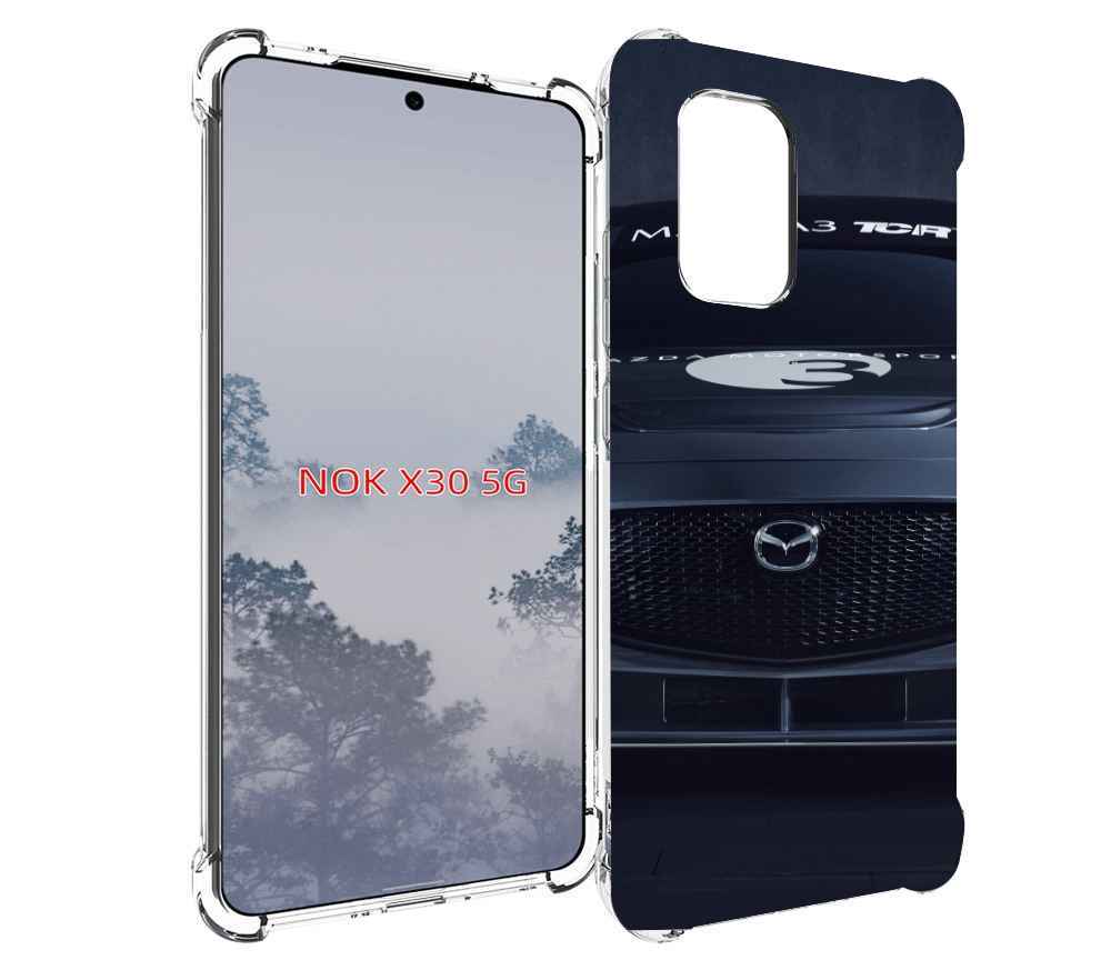 

Чехол MyPads mazda мазда 3 для Nokia X30 5G, Tocco