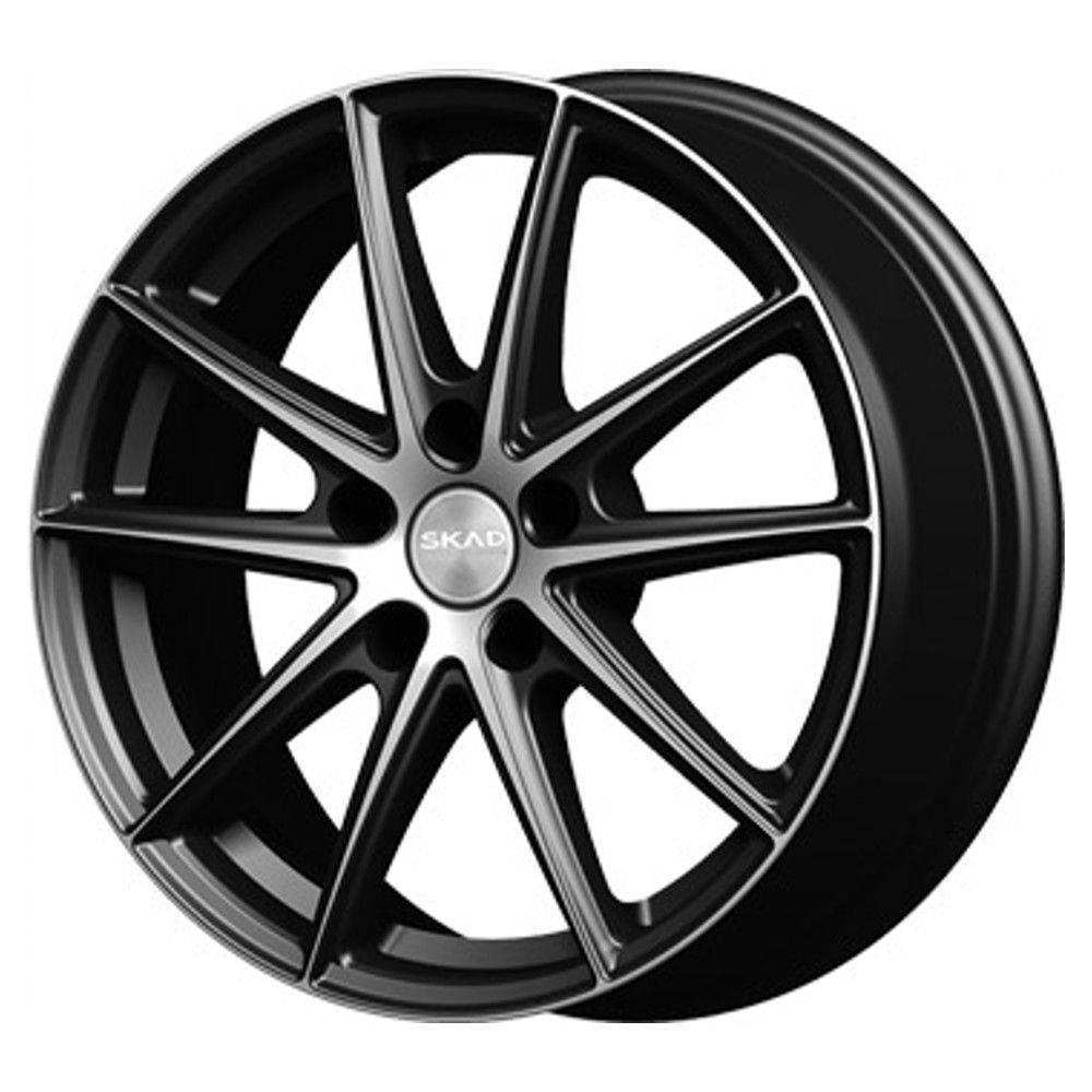 

Колесный диск СКАД Амстердам (A) 7xR17 ET51 5*114.3 D67.1, Черный;серебристый